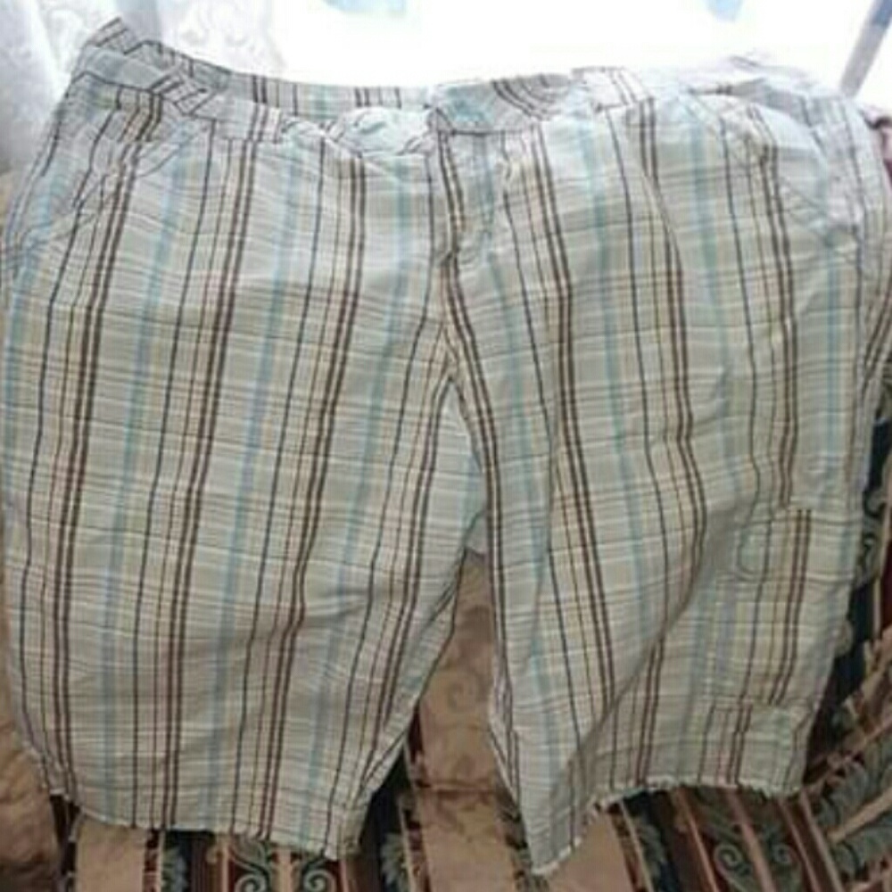 Plaid shorts